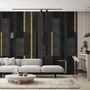 Modern Grunge Tiles Wallpaper Mural