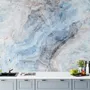 Blue Marble Art Wallpaper Mural