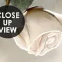 Magnifique Papier peint panoramique de roses et de papillons blancs