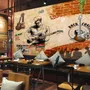 Rock Music Guitar Boy Wallpaper Mural