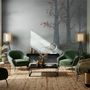 Misty Forest Autumn Landscape Wallpaper Mural