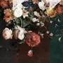 Golden Age Large and Dark Floral Wallpaper Mural