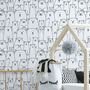 Hand Drawing Kids Cute Bear Art Wallpaper Mural