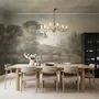 Rustic Riverside Landscape Wallpaper Mural