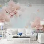 Elegant Rose Floral Wallpaper Mural