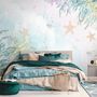 3D Look Soft Undersea with Seashells Wallpaper Mural