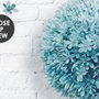 Pusteblumen Blumen und Schmetterlinge Fototapete
