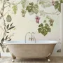 Soft Tropical Grape Trees and Durian Fruits Wallpaper Mural