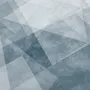 Indigo Stil Aquarell Geometrische Fototapete