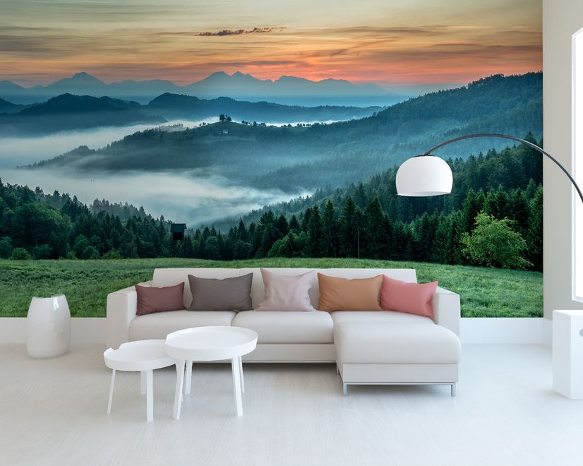 Mountain Scenic Landscape Wallpaper Mural