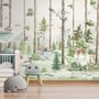 Fototapete Kinder Waldtiere im Dschungel