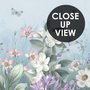 Sanft blühende Blumenwiese Fototapete für Kinder