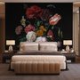 Dutch Florals Still Life Flowers in Vase Wallpaper Mural