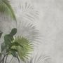 Tropical Green Palm Leaves Wallpaper Mural