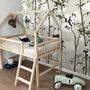 Cute Panda with Bamboo Tree Wallpaper Mural