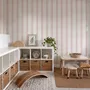 Playful Nursery Stripe Lines Wallpaper Mural