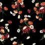 Chinese Red Floral Wallpaper Mural