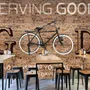 Bicycle Brick Wall Art Wallpaper Mural