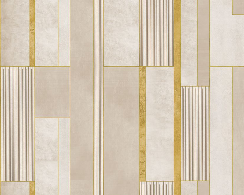 Modern Grunge Tiles Wallpaper Mural