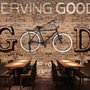 Bicycle Brick Wall Art Wallpaper Mural