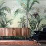 Exotic Palm Tree Landscape Wallpaper Mural