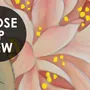 Nostalgic Peony Blossom and Parrot Wallpaper Mural