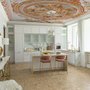 Ceiling Sculpture Angel Greek Wallpaper Mural