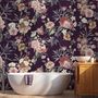 Vintage Dark Floral Bouquet Wallpaper Mural