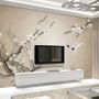 Vintage Floral Plum Blossom Wallpaper Mural