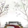 Watercolor Magnolia Floral Wallpaper Mural