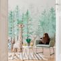 Poplar Tree Vintage Forest Wallpaper Mural