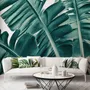 Tropical Palm Leaves Wallpaper Mural
