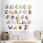 Watercolor Alphabet With Animals Wall Decal Sticker
