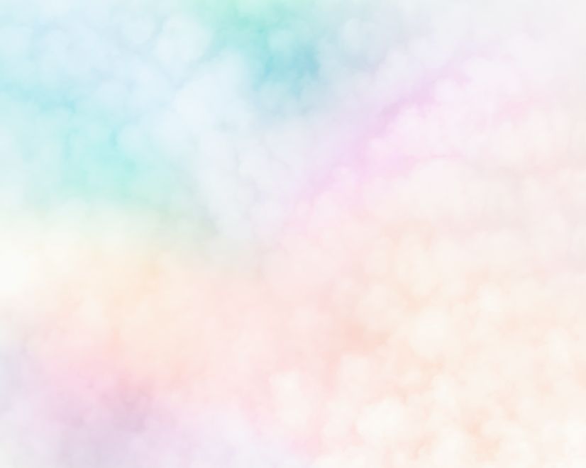 Kids Colorful Sky Cloud Wallpaper Mural