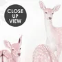 Deer in the Floral Garden Wallpaper Mural