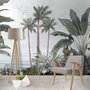 Exotic Forest on Seaside Wallpaper Mural