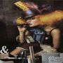 Girl Clown with a Cigar Wallpaper Mural