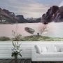 Nature Landscape with Mountains Wallpaper Mural