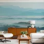 Misty Forest Landscape Wallpaper Mural