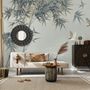 Retro Trees and Birds Wallpaper Mural