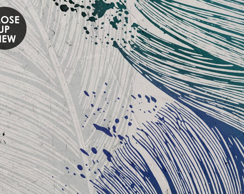 Birds and Feathers Wallpaper Mural