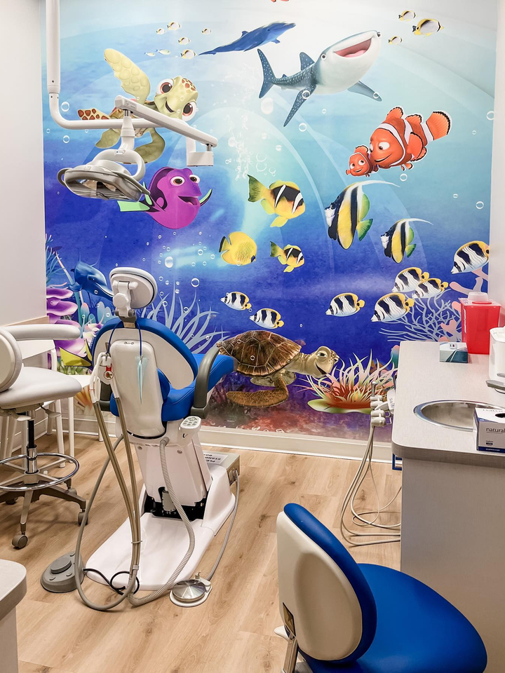 Cartoon Undersea Wallpaper Mural