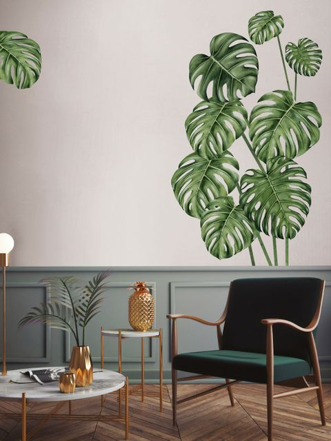 Aquarelle Leafs Stickers muraux Sticker