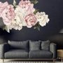 Wandtattoo Kinderzimmer Rosa Weiße Pfingstrosen Blumensträuße