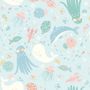 Pastel Underwater Adventure Sea Life Wallpaper Mural