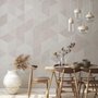 Scandinavian Style Pastel Geometric Design Wallpaper - STYLE 2