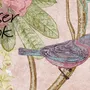 Bunte Chinoiserie Blumen Fototapete