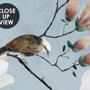 Papier peint panoramique Magnolia rose