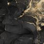 Dark Marble with Gold Faux  Wallpaper Mural