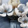 Oil Painting Soft Tulip Floral Art Wallpaper Mural